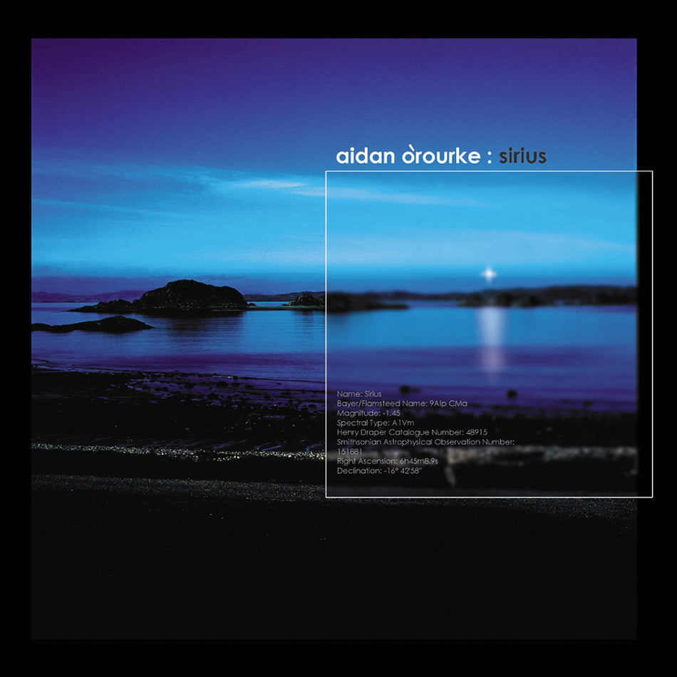 Album Cover for Aidan O'Rourke - Sirius - VERTCD072 - Music CD