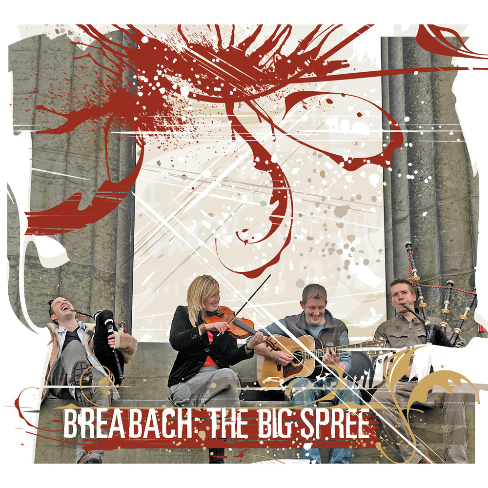 Album Cover for Breabach - The Big Spree - VERTCD081 - Music CD