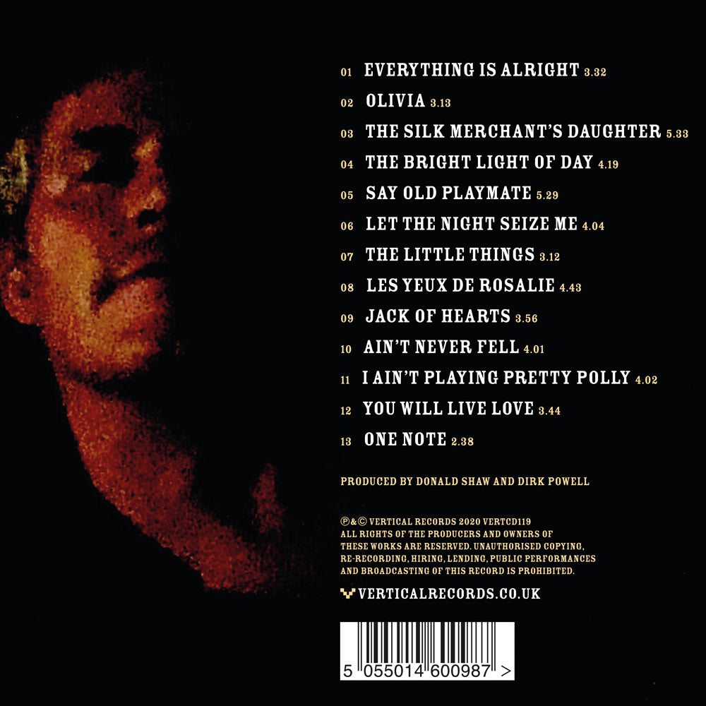 Rear Album Cover for Dirk Powell - When I Wait For You - VERTCD119 - Music CD