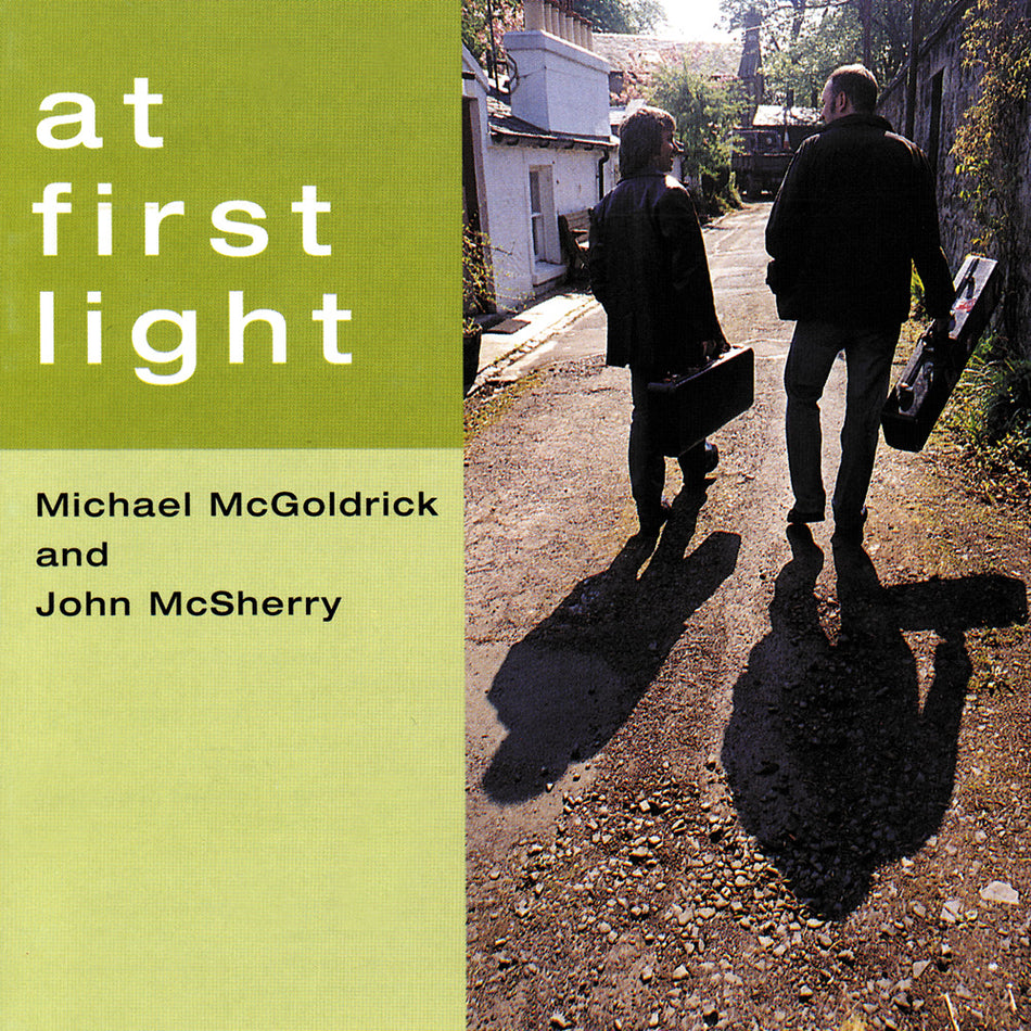 Album Cover for Michael McGoldrick and John McSherry - At First Light - VERTCD061 - Music CD